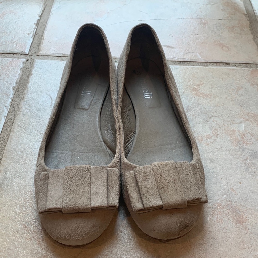Suede flats